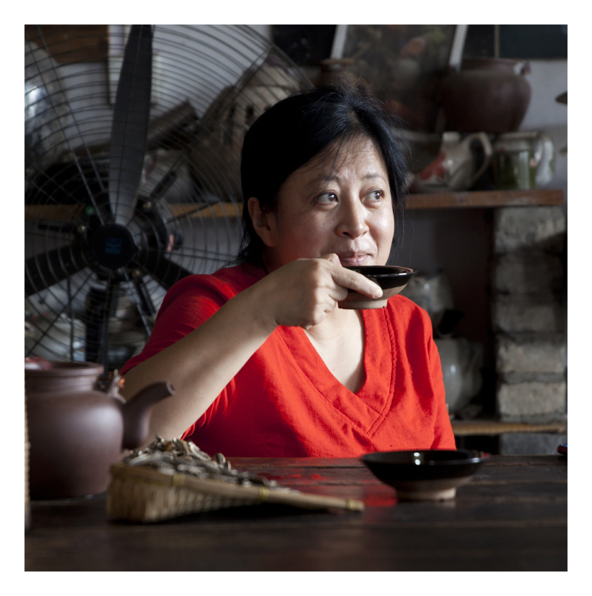 中秋国庆-古茶楼之女茶客