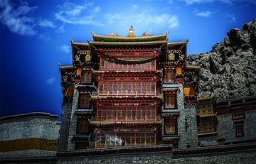 内蒙古乌海拉僧庙
