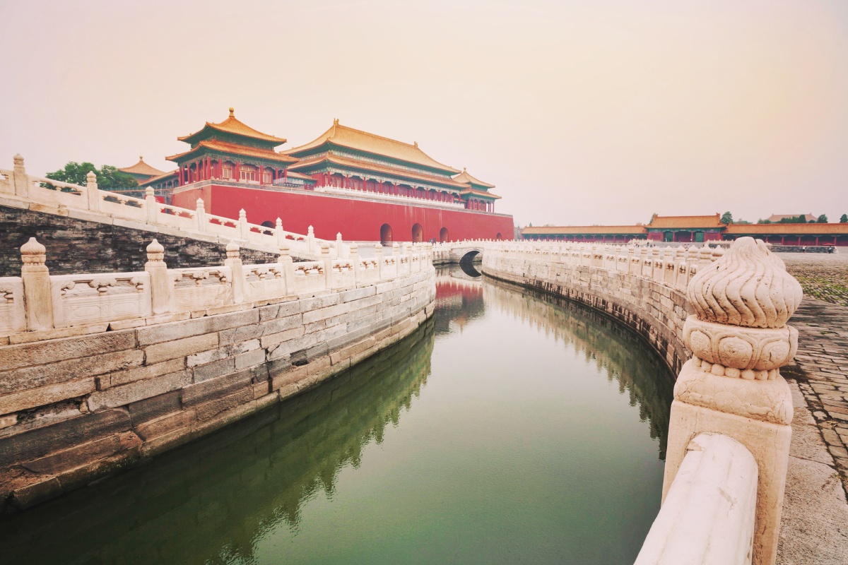 故宫内金水桥