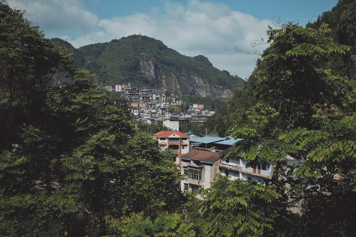 重庆开县温泉镇