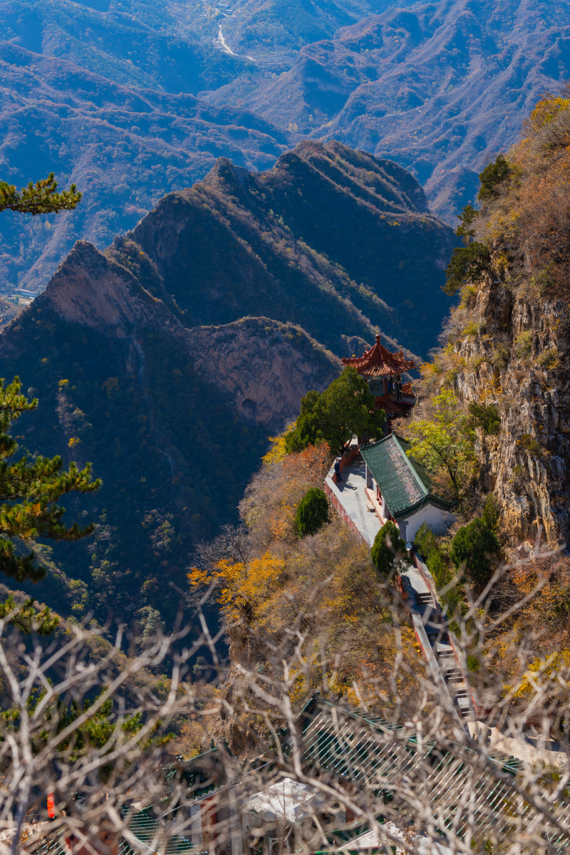 圣莲山秋色20201024北京圣莲山风景区