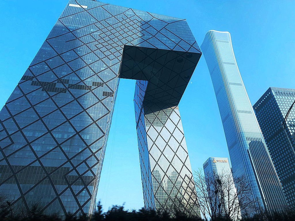 北京的高楼大厦