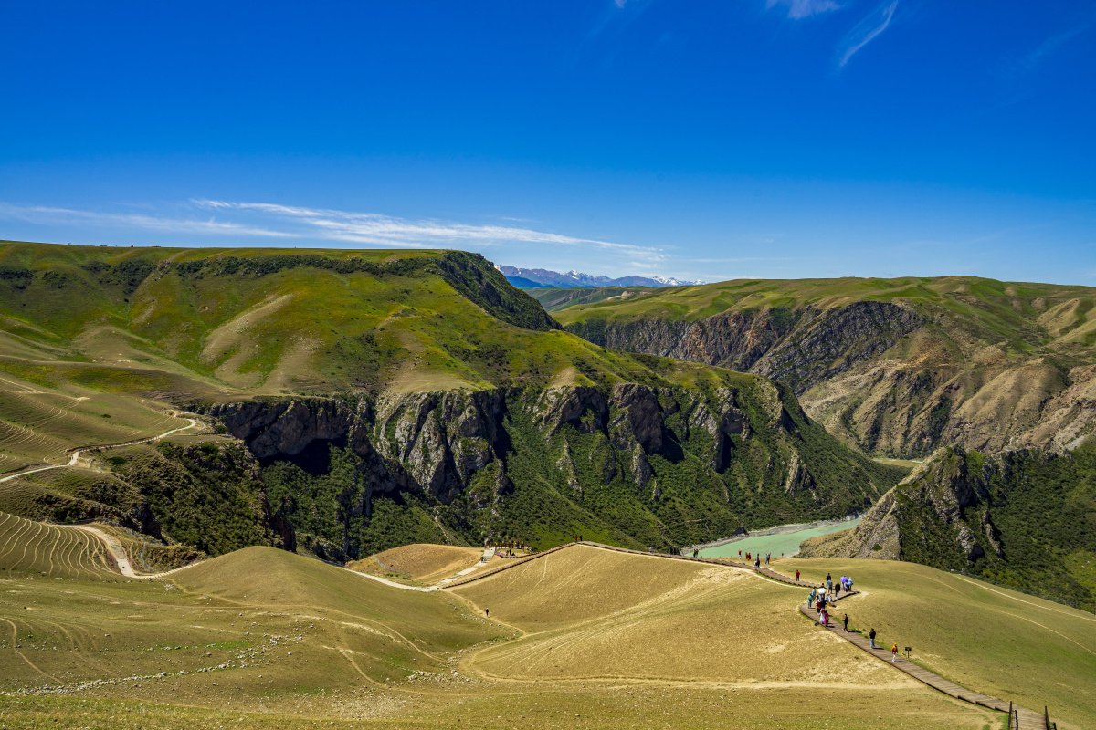 阔克苏大峡谷之鳄鱼湾