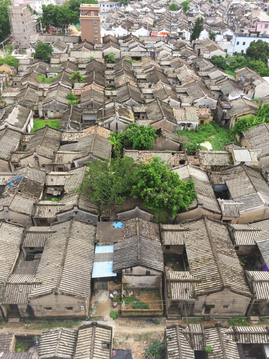 传统潮汕民宅错落有致古风古韵