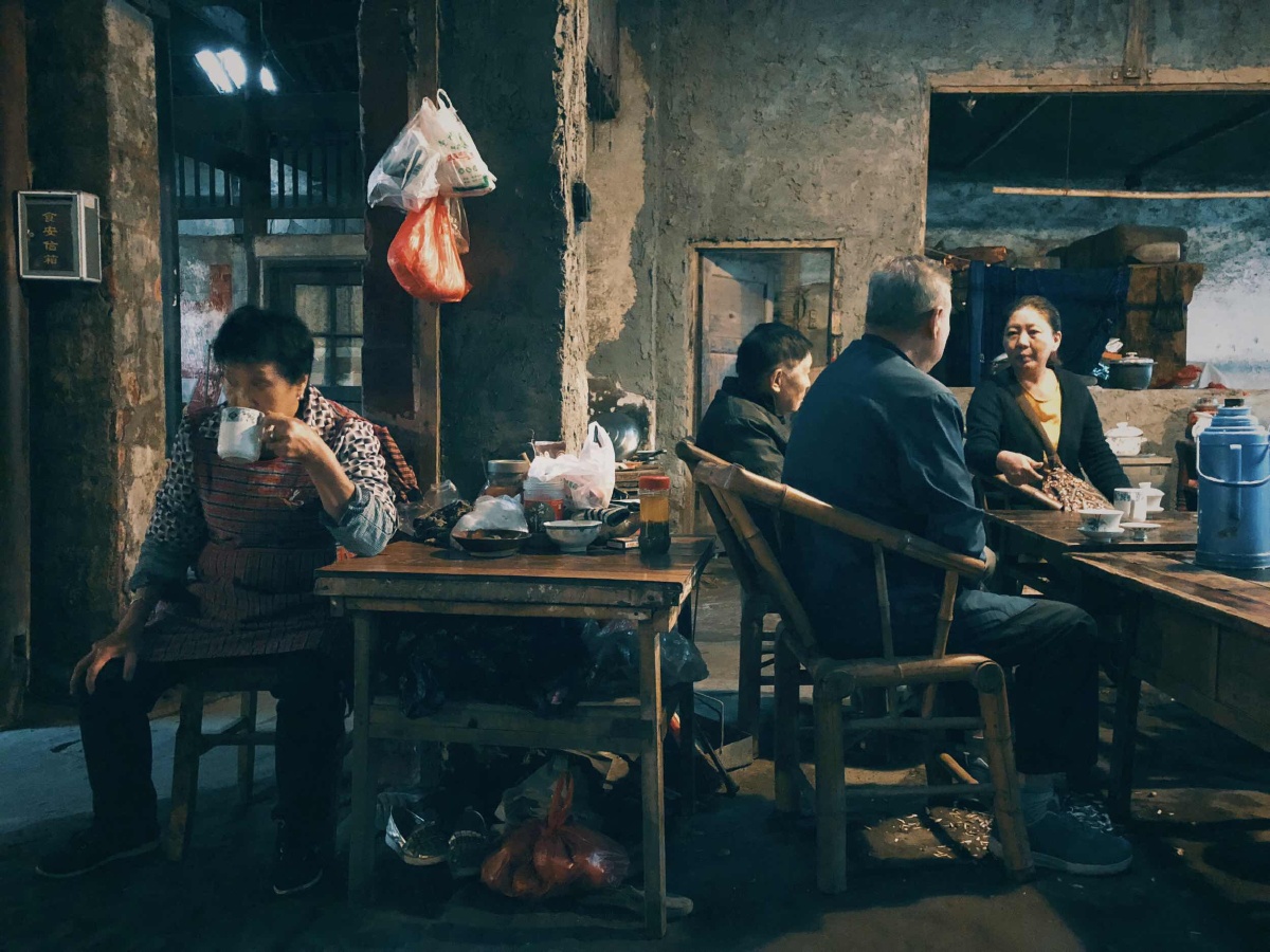 行走四川之老茶馆的人生缩影
