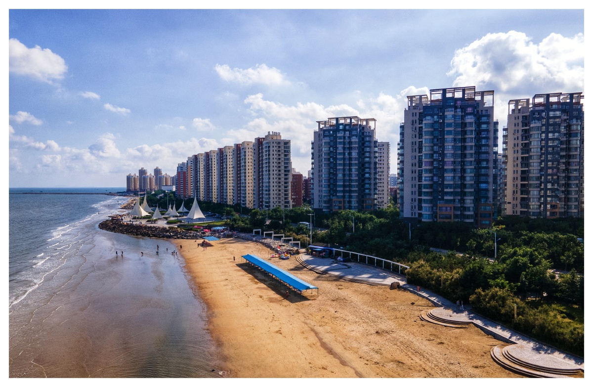 山东龙口蓝天碧海国内唯一不潮湿的海景房