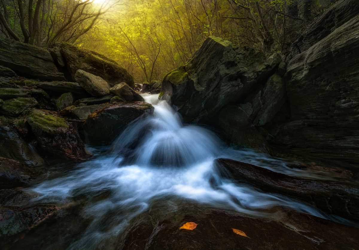 秘境拍摄于秦岭耿峪沟