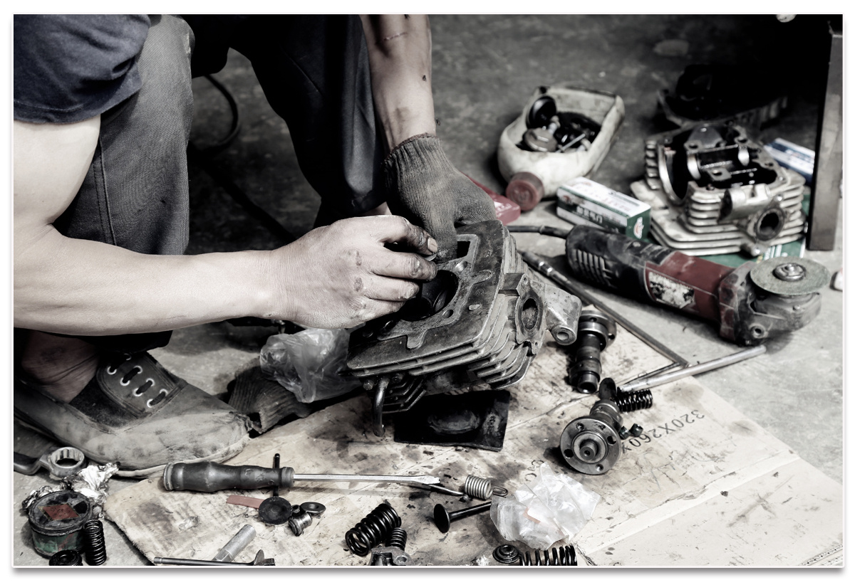 深山里的修车匠