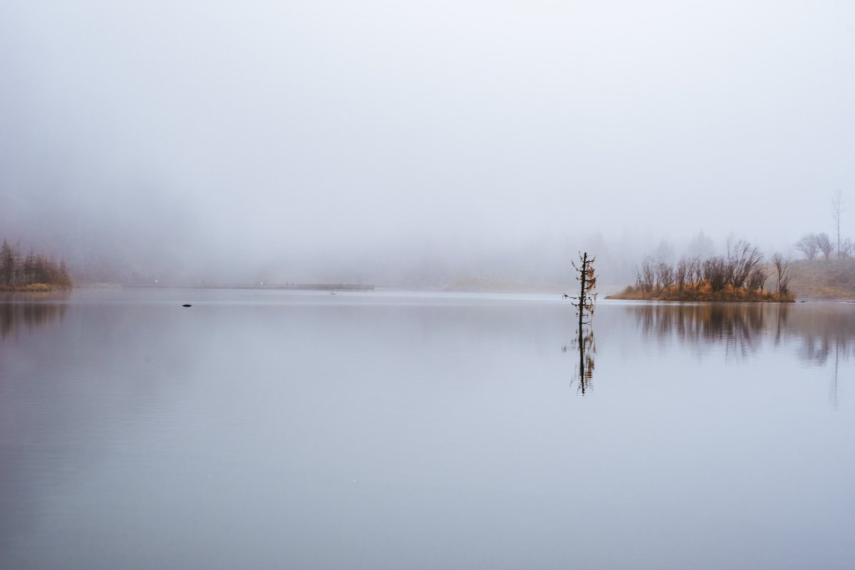 薄雾#毕棚沟龙王海摄影#黎明冬季风光摄影圈中国地理摄影极致风光摄影