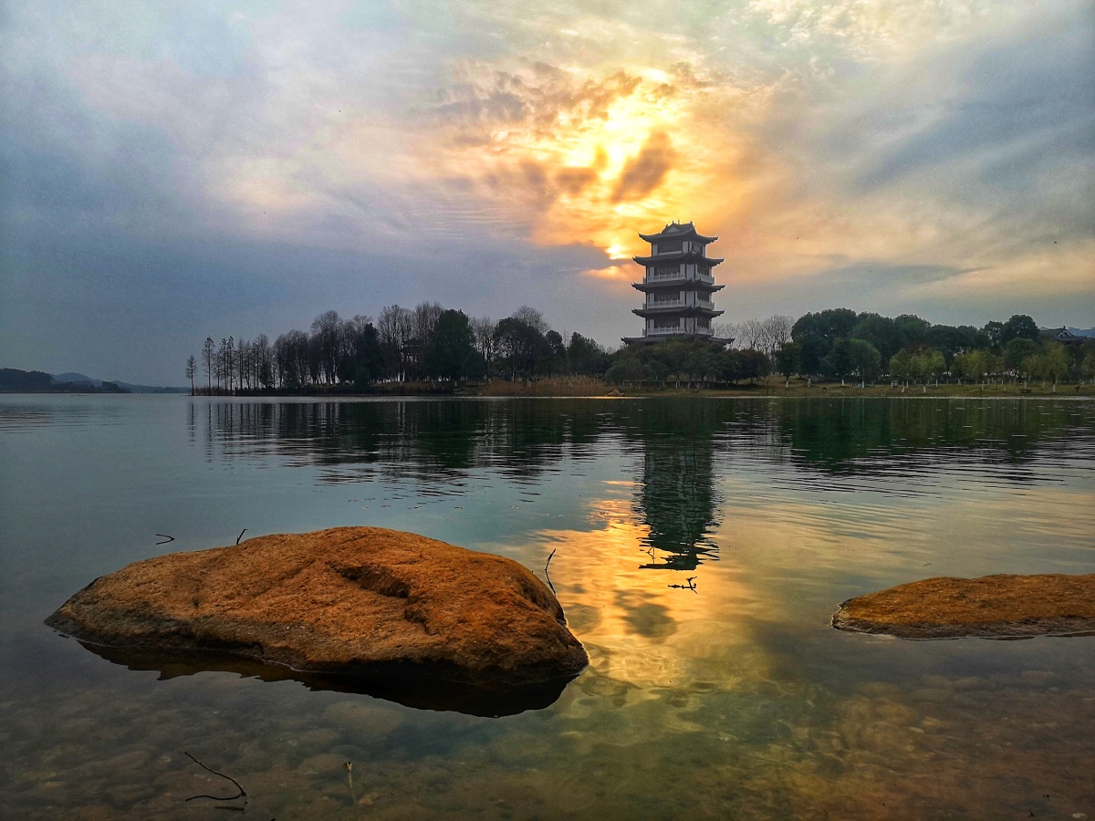 二妃夕照61湖北嘉鱼