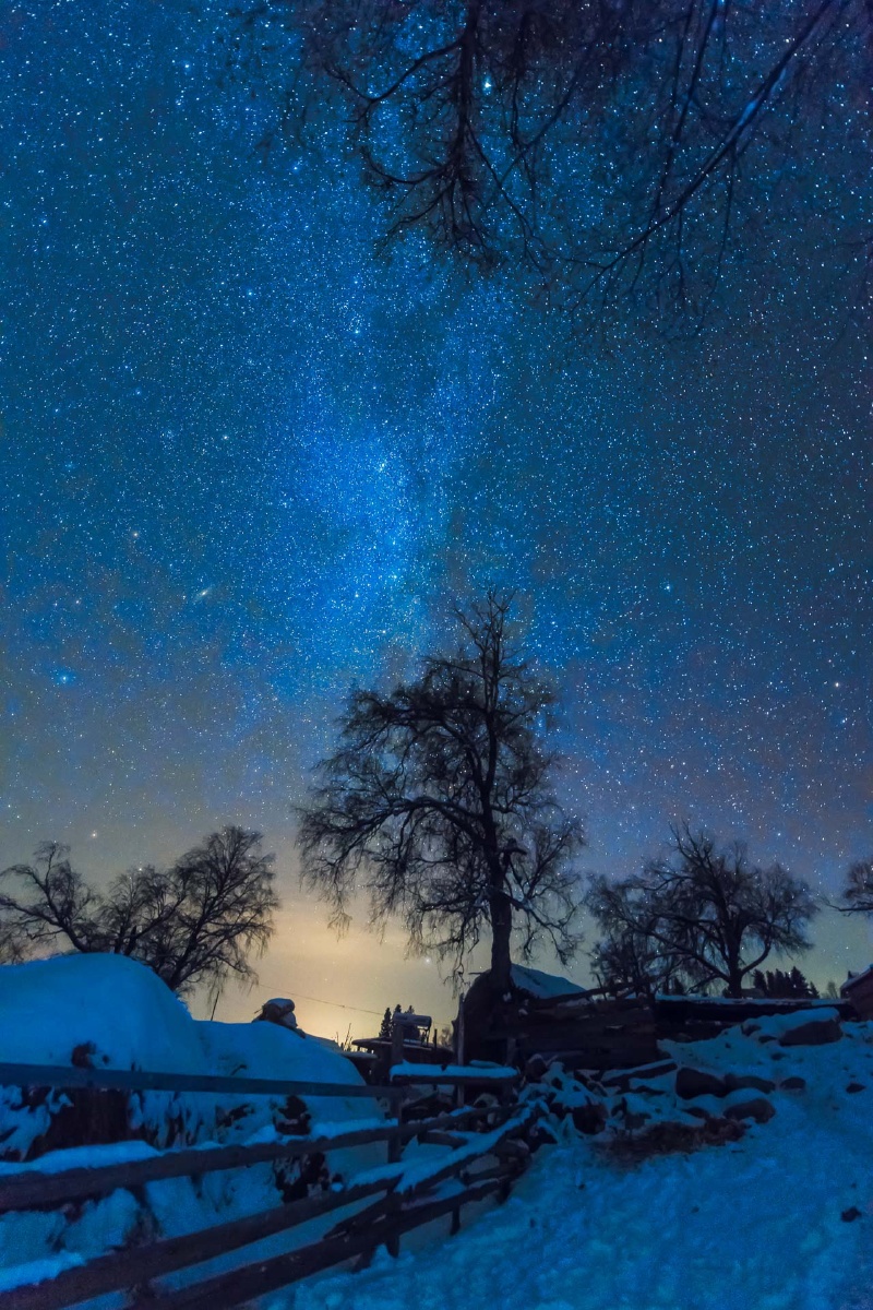 琼库什台的星空