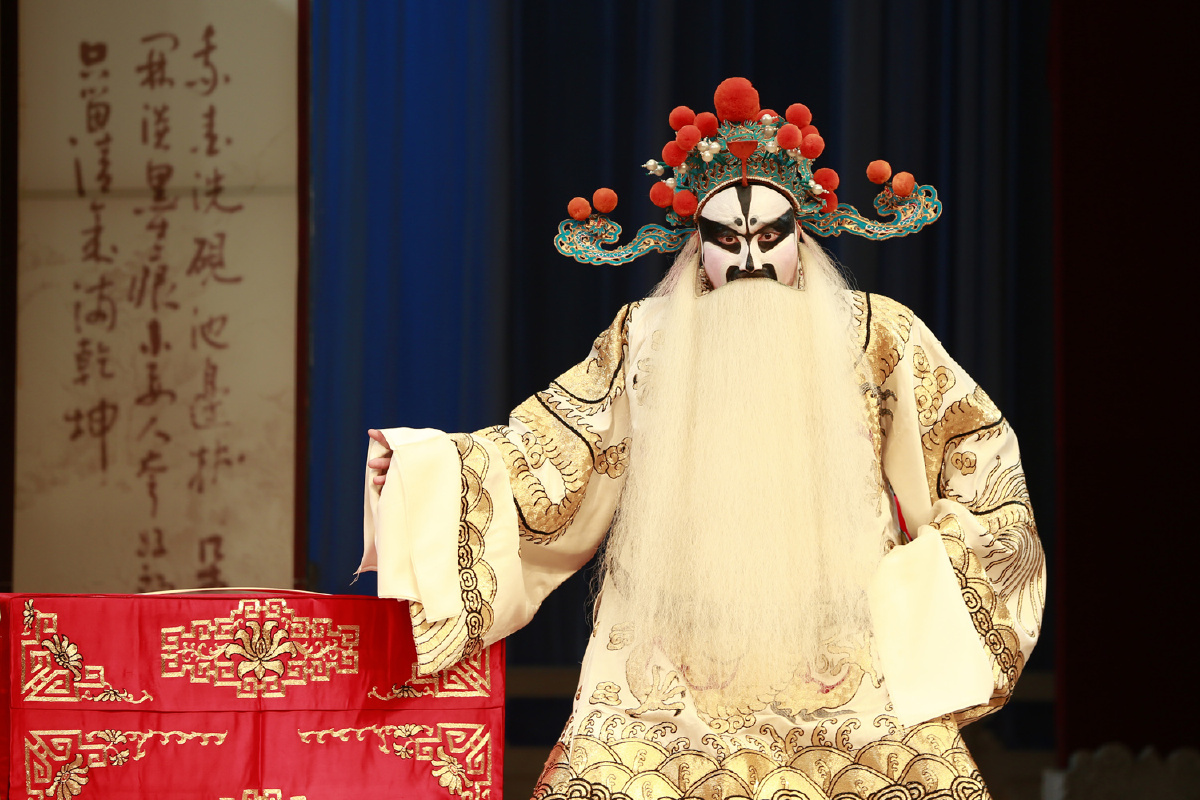 京剧打金砖纪实组照