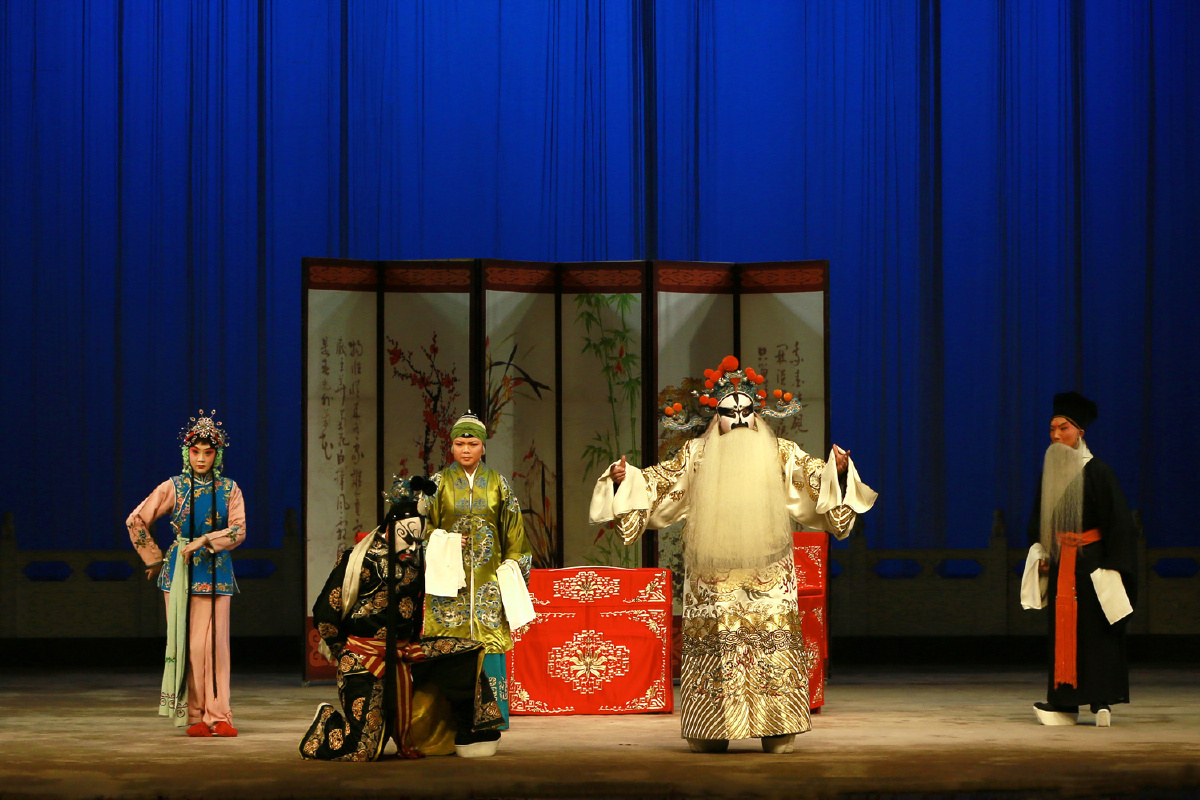 京剧打金砖纪实组照