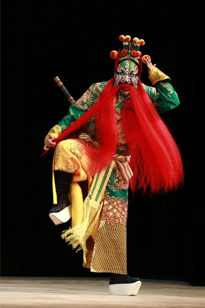 京剧打金砖纪实组照