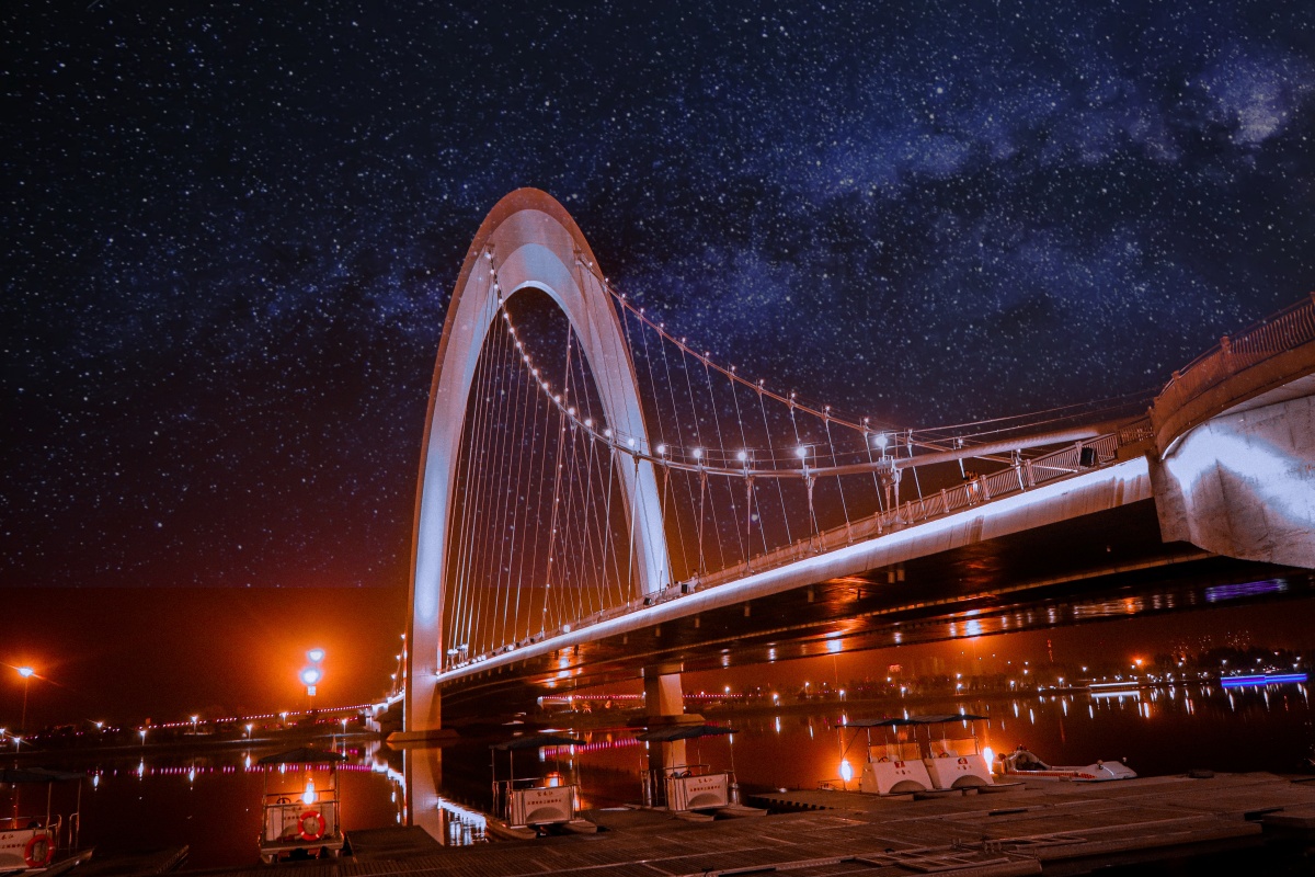 星空中的通达桥