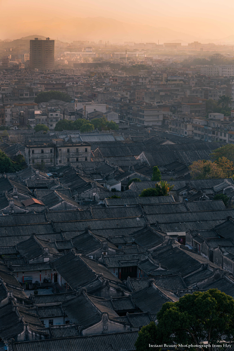 德安里古城,一片祥和的景象.摄于广东普宁洪阳镇