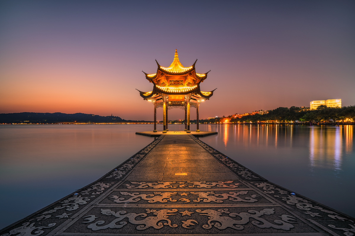 杭州西湖集贤亭