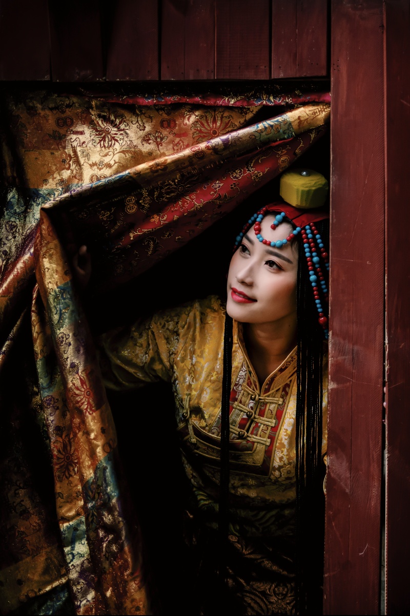 假装自己是藏族姑娘