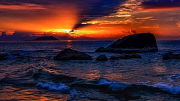 香水湾日出