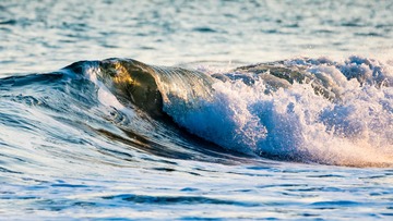 海浪特写