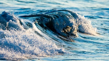 海浪特写