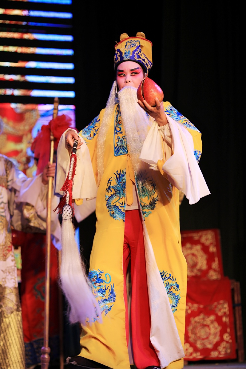 婺剧牡丹对课欢欢