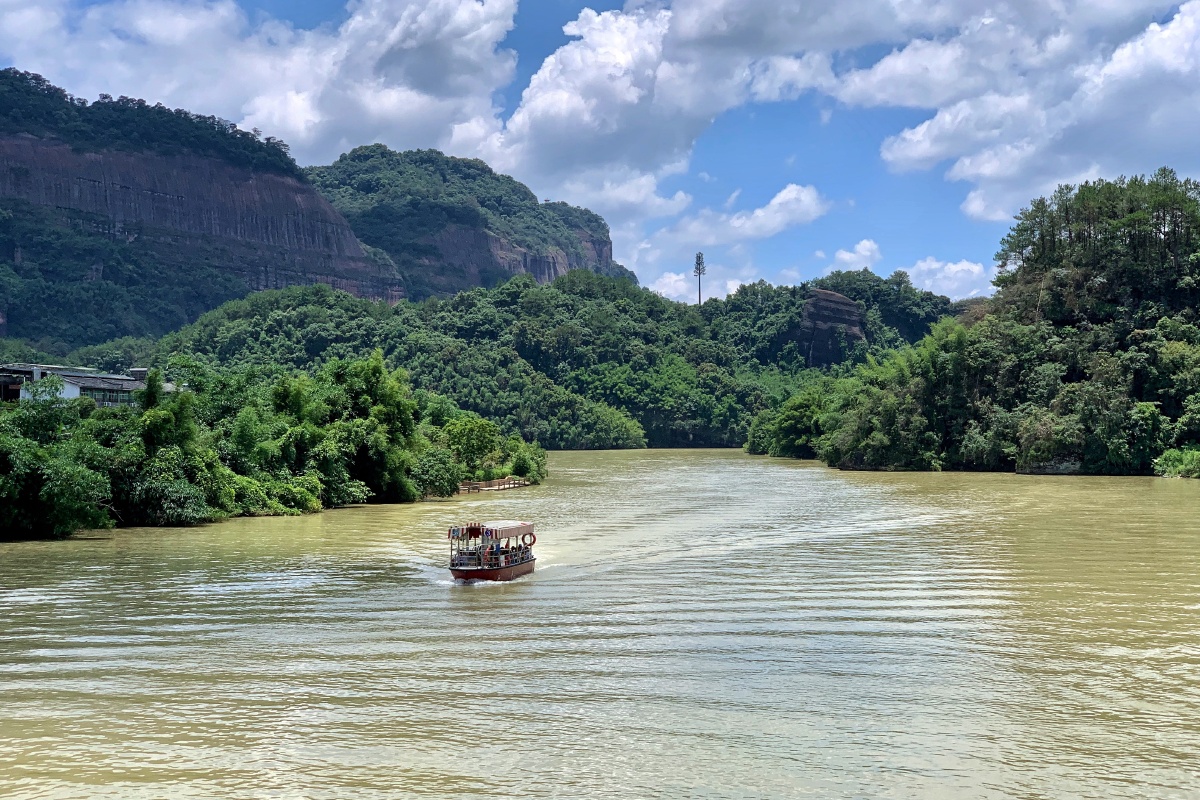 韶关水上丹霞锦江丹霞山