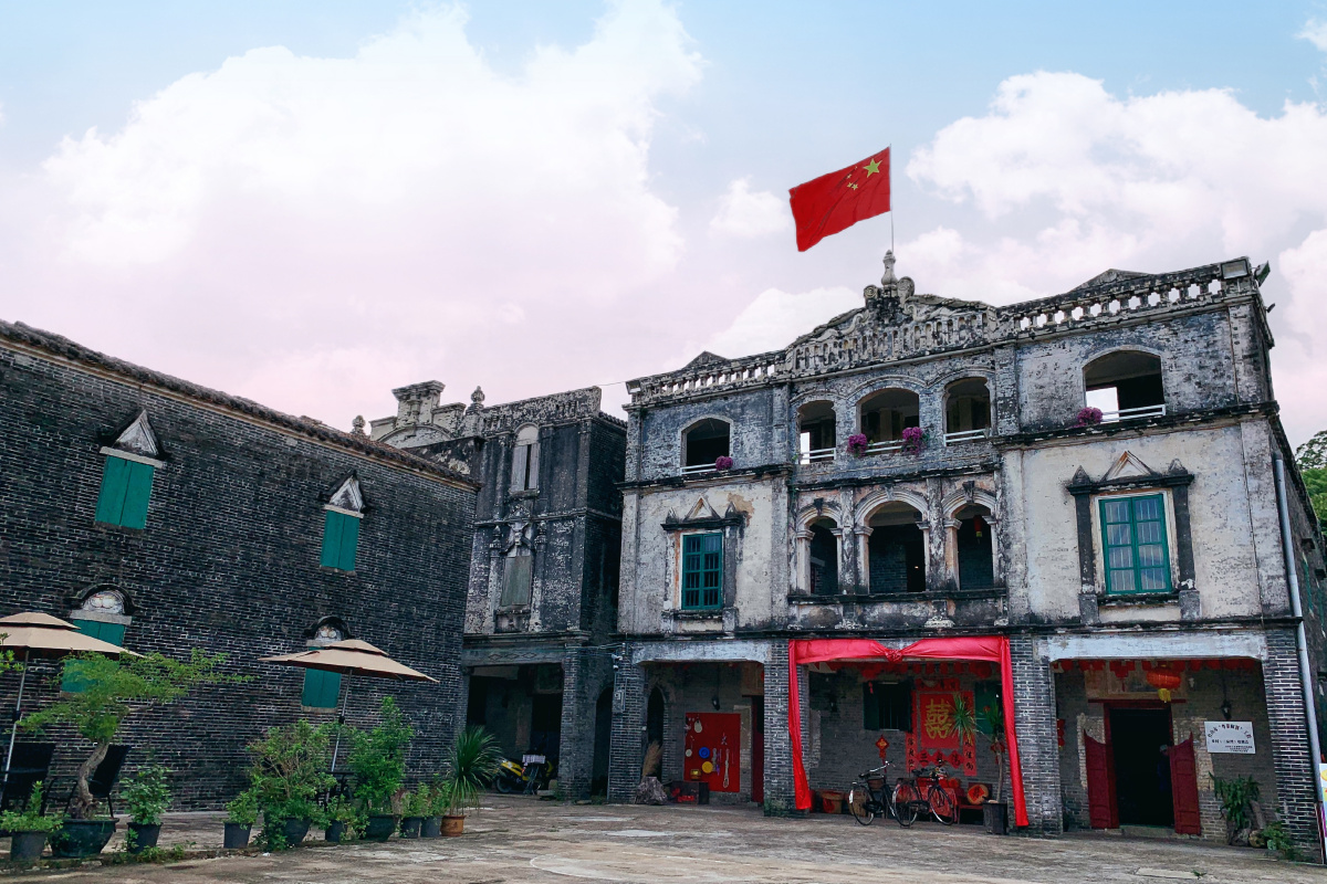 江门台山三泉湾百年侨屋