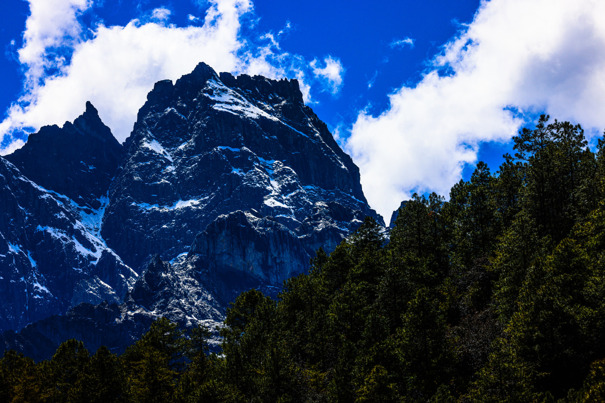巴拉格宗格宗神山组图一