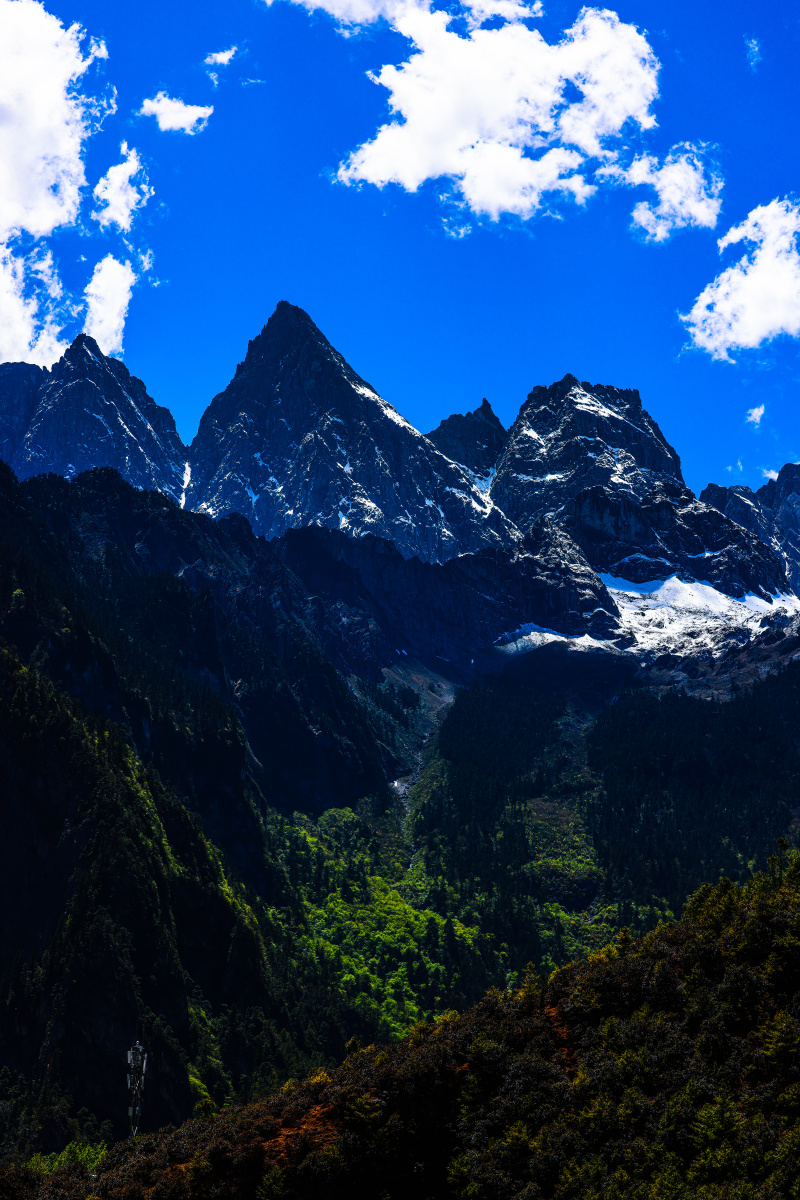 巴拉格宗格宗神山组图一