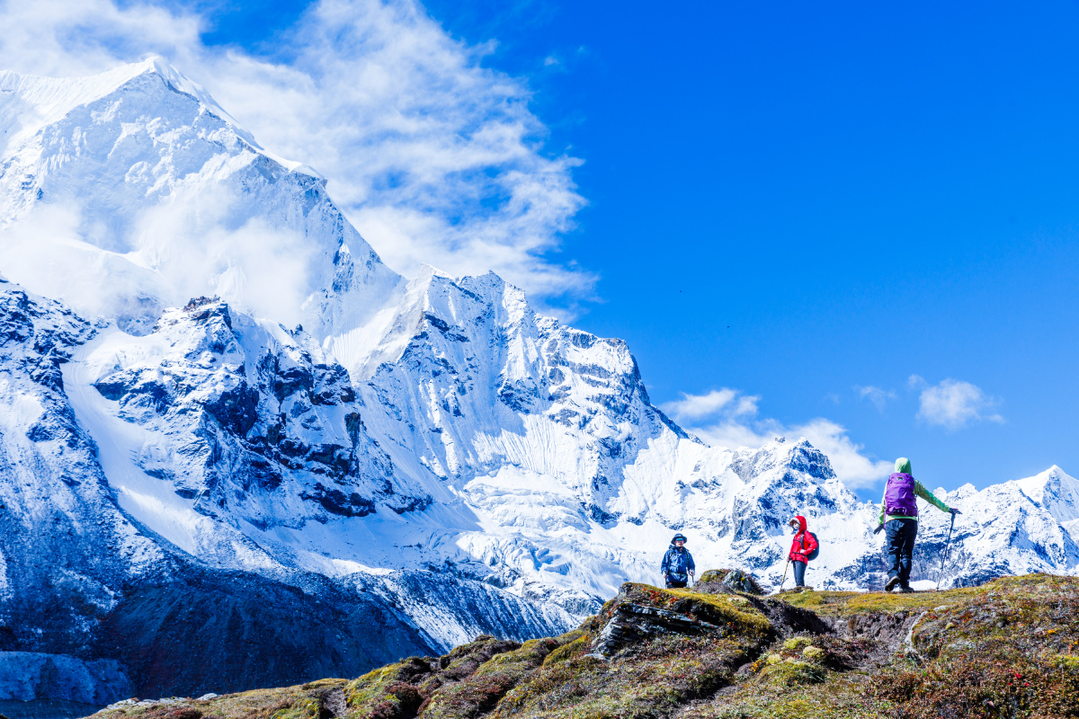 路过珠穆朗卓峰