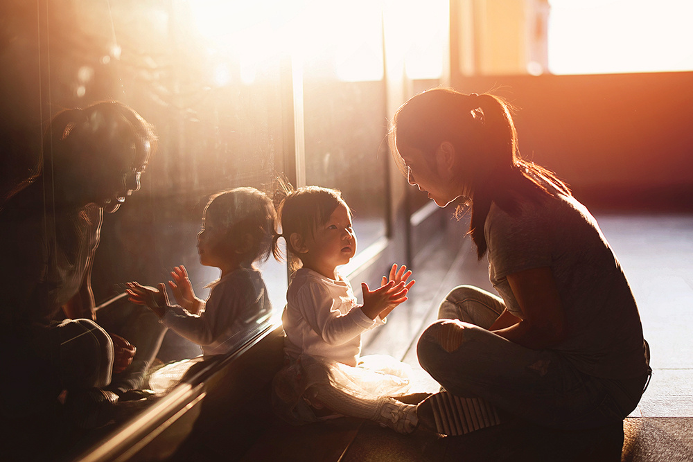 佛罗伦萨小镇的阳光 - 人像, 儿童, 逆光, 尼康, 上