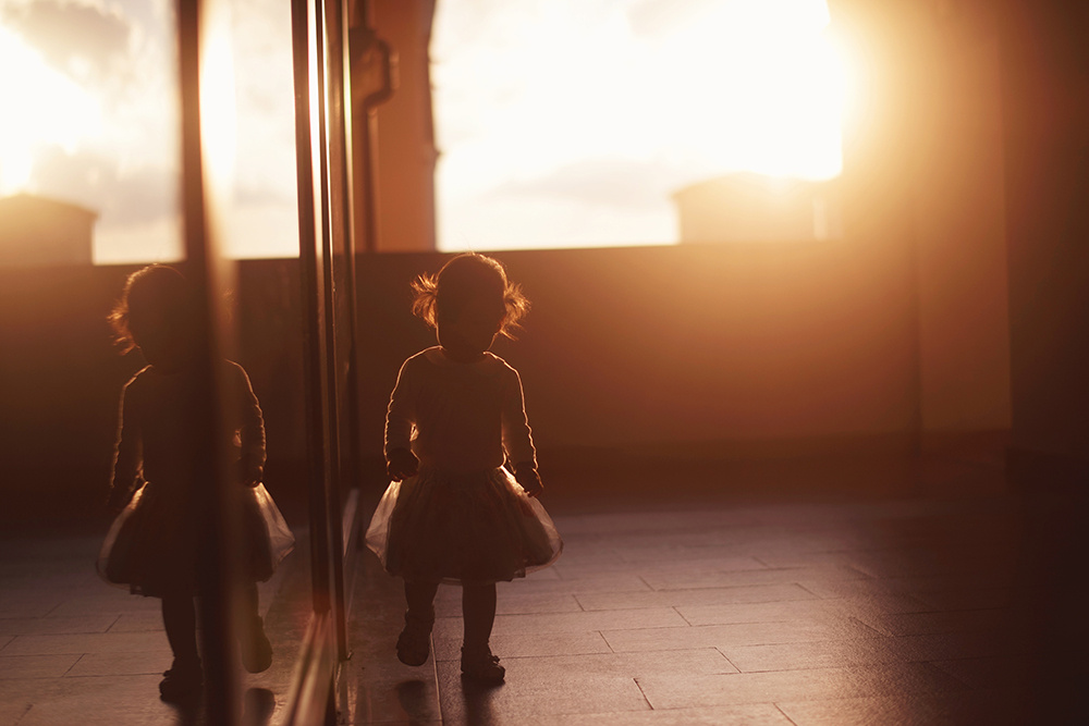 佛罗伦萨小镇的阳光 - 人像, 儿童, 逆光, 尼康, 上