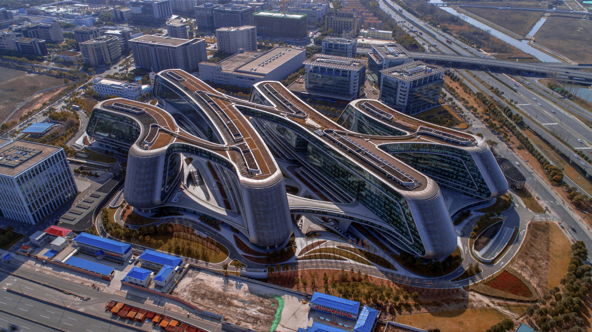 凌空soho - 风光, 上海, 建筑, 虹口, 凌空soho - 月