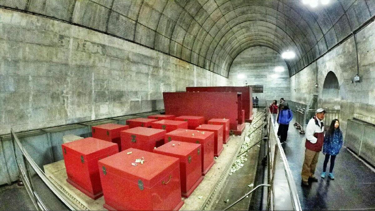 十三陵定陵地宫