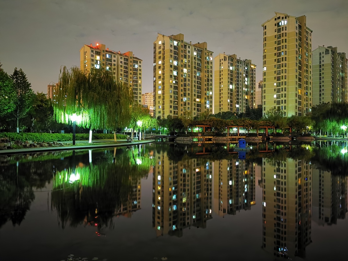 合肥滨湖夜景