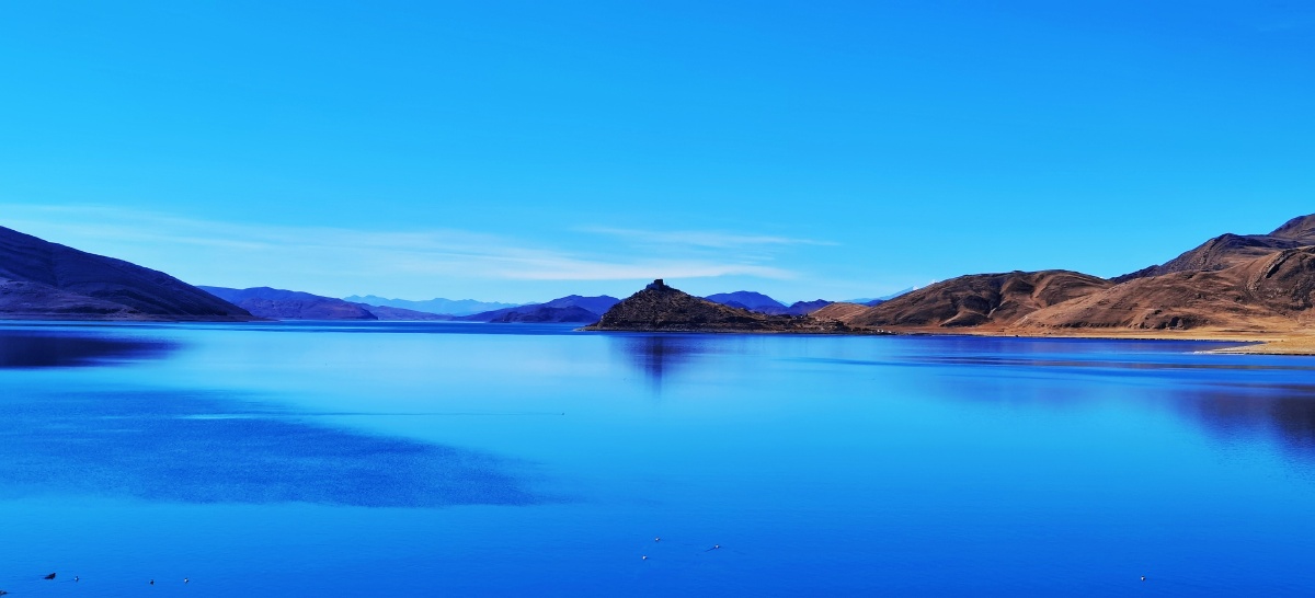 湖天一色,羊卓雍措