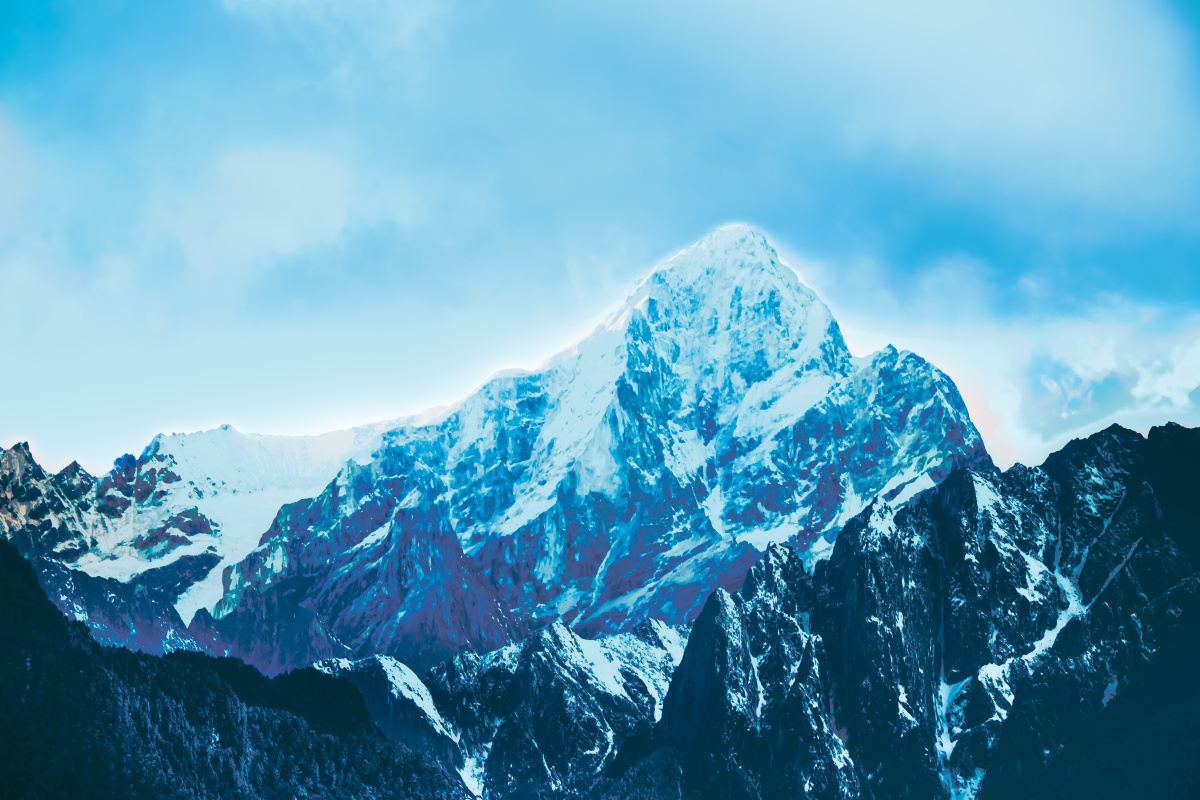 爱德嘉峰贡嘎山