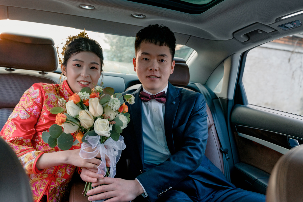 这是一对来自成都大邑的新人结婚当天到处都洋溢着幸福的味道在新人的