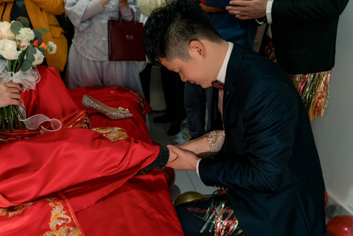 这是一对来自成都大邑的新人结婚当天到处都洋溢着幸福的味道在新人的