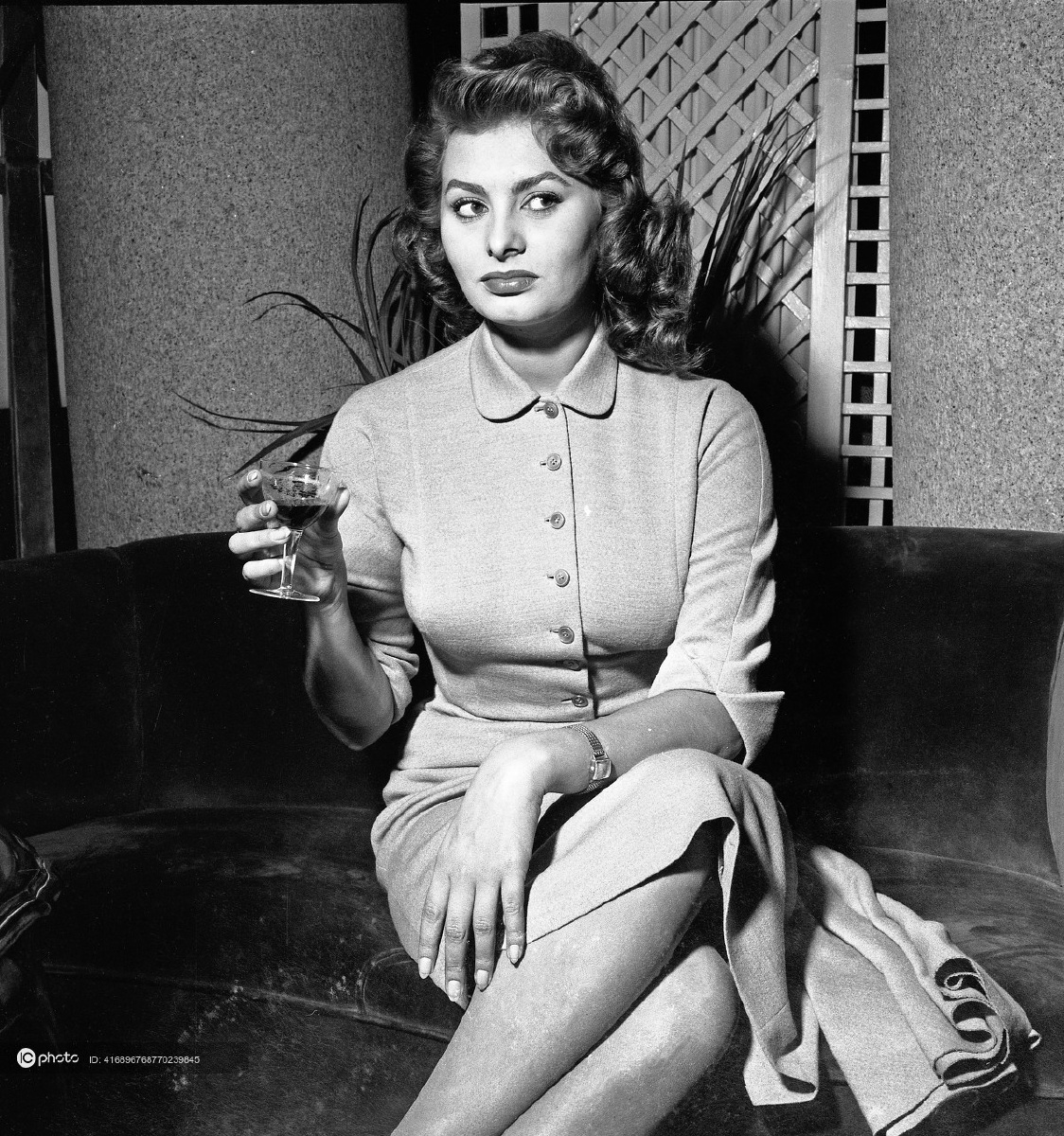 资料意大利老牌女星索菲亚罗兰