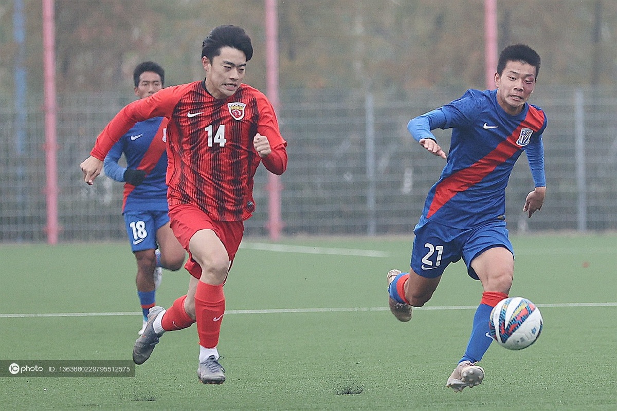 2021上海市青少年足球联赛决赛:上海申花u17 2-1 上海海港u17 - ic