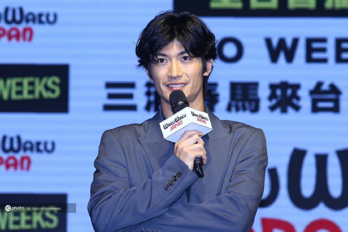 独家日本艺人三浦春马来台宣传新戏笑容甜过奶茶糖