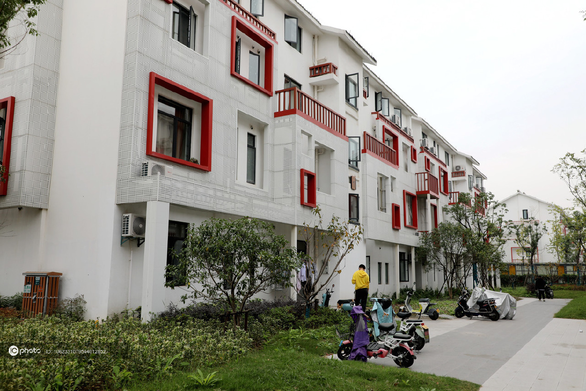 独家:浙江杭州拱墅瓜山城中村改造完成 社区未来感增强 - IC_photo