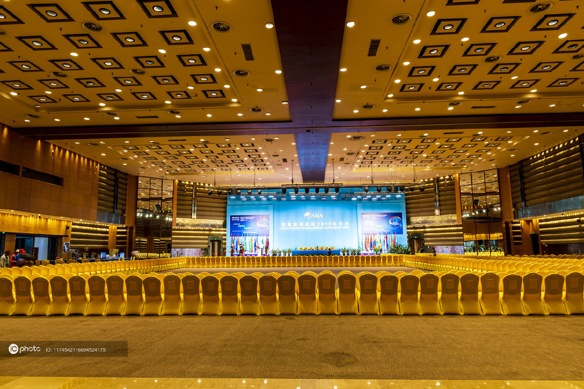 海南琼海:博鳌亚洲论坛国际会议中心 规模宏大金碧辉煌 - ic_photo