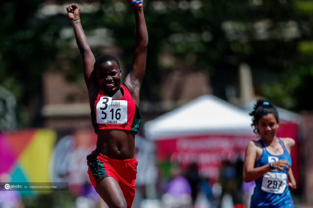 夏季特殊奥林匹克运动会短跑资料图