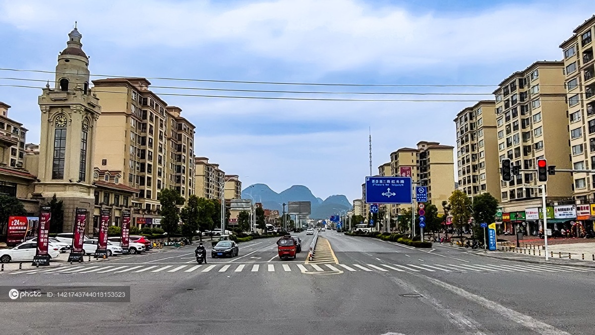 广西桂林桂林市街景