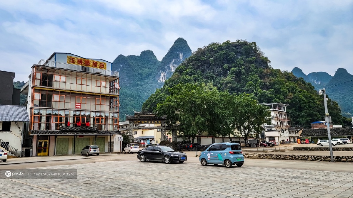 广西桂林桂林市街景
