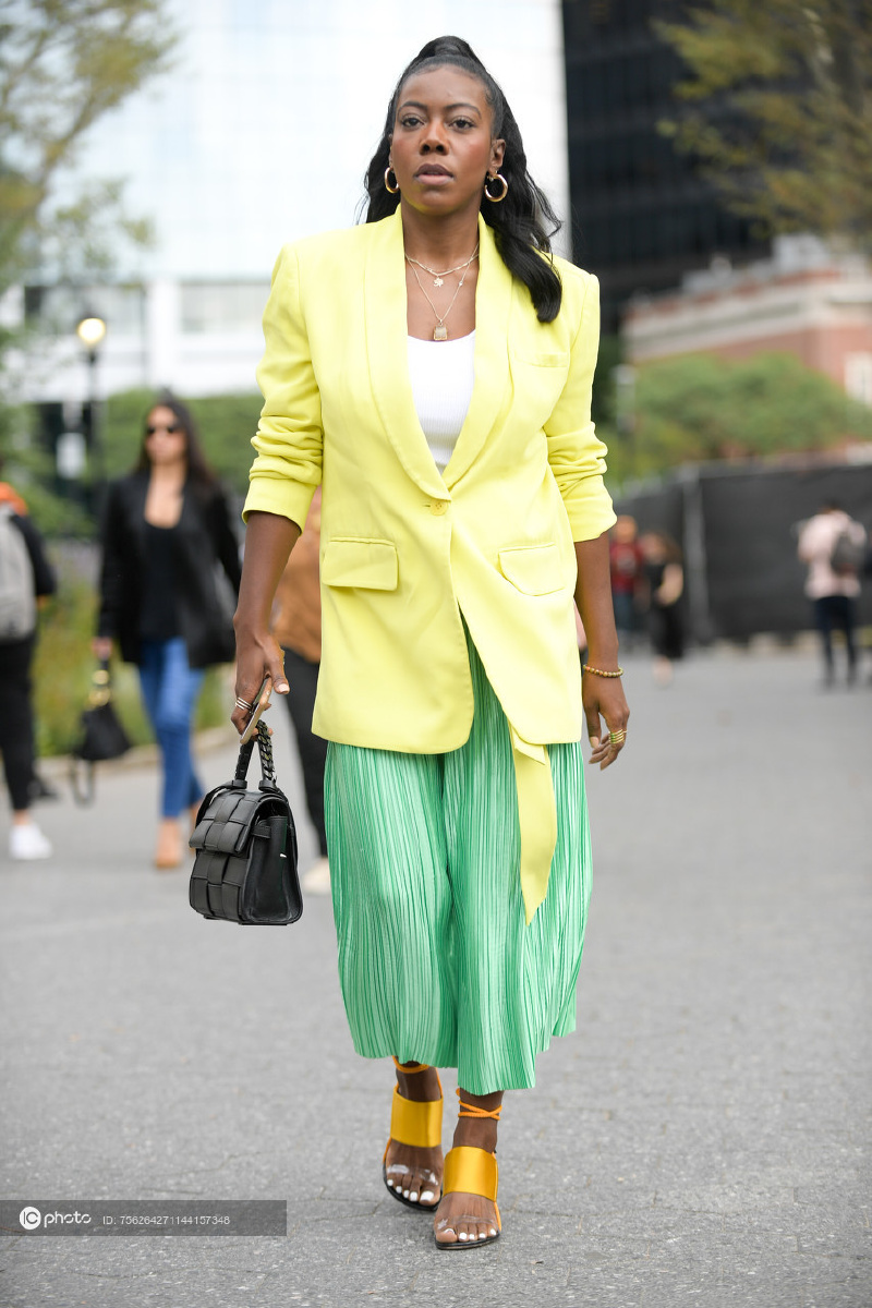 纽约2020春夏时装周潮人街拍11