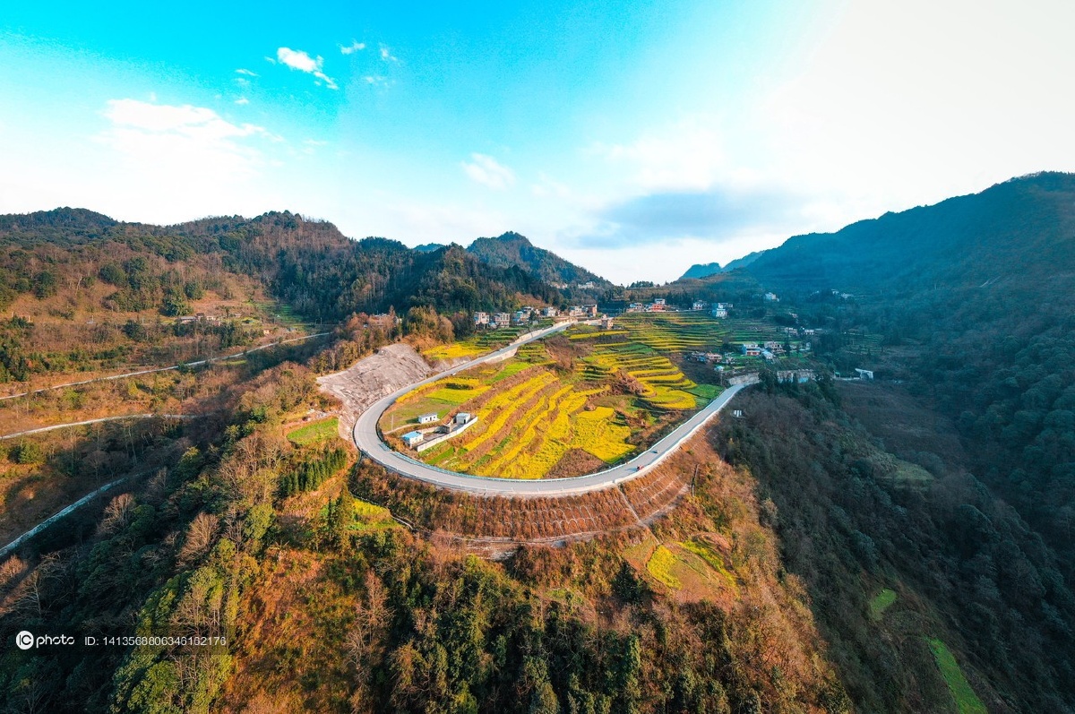 贵州黔西南望谟春风尽染田园美